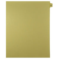 Mark Maker Legal Exhibit Index Tab Buff Single Tabs, 1/15th Cut, Letter Size, No Holes, Number 121, 25 Pack-Buff Single Tabs, 1/15th Cut