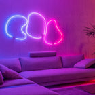 Twinkly Flex 6.5' Multicolour Light Tube with White Wire-App-controlled 6.5 feet flexible light tube