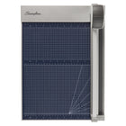 Swingline ClassicCut 1215P Rotary Blade Trimmer - Plastic - 12" - 15 Sheets-Concealed rotary blade glides down trimmer for precise trimming