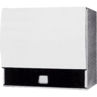 Roll or Single-Fold Towel Dispensers, 2 Pack-White Finish w/Lock