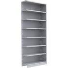 Metalware – Étagère enclenchable RK326, 8 tablettes, 36 x 12 x 88 (po), gris pâle-Système de tablettes ajustables offrant un espace de rangement solide, mais économique qui convient à vos besoins
