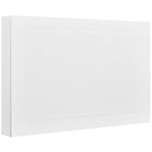 JAM Paper Blank Note Cards with Panel Border, A7 size, 5 1/8 x 7, White, 200 Pack (1751009g)-Postcard size: 5 1/8" x 7"