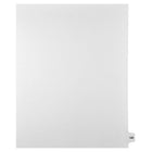 Mark Maker Legal Tabs - Letter Size - White - 1/15th cut - 25 tabs per package - 5 packages Pack - Number 120-White Single Tabs