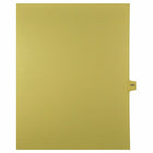 Mark Maker Legal Exhibit Index Tab Buff Single Tabs, 1/15th Cut, Letter Size, No Holes, Number 129, 25 Pack-Buff Single Tabs, 1/15th Cut