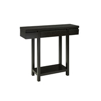 Brassex 10341 Console Table with Storage Drawer, 36 x 11 x 34, Dark Cherry-Sleek and compact design