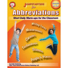 eBook: Mark Twain 404148-EB Jumpstarters for Abbreviations - Grade 4 - 8-You will receive two emails: one confirming your entire order, and one with a "Download Software" buttonYou can download immediately or return to your email to download later