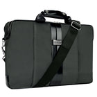 Vangoddy Laptop Shoulder Bag 13" - Grey/Black-Cushioned nylon material. Designed to bring all of your office essentials on the go
