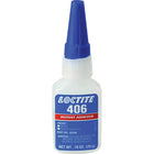 Loctite Prism 406 Instant Adhesive, Clear, Bottle, 0.7 Fl. Oz. - 3 Pack-Colour: Clear