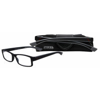 Sportex +1.25 Strength Performance Reading Glasses - Full Soft Touch-Full Plastic Frame