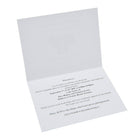 St. James Note Cards with Cross, Fold to 5-1/2 x 4-1/4", 65 lb, White, 50 Pack-Ideal for gift enclosures, invitations and everyday notes