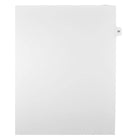 Mark Maker – Onglets séparateurs juridiques blancs, 1/15 onglets, format lettre, sans trous, numéro 33, 25/paquet-Onglets séparateurs blancs, 1/15 onglets