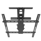 Kanto Full-Motion Metal Stud TV Wall Mount with SNAPTOGGLE Bolts for 34"-65" TVs - Black-Accommodates VESA sizes from 100x100 to 400x400