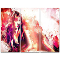Designart Waiting for You 3-Panel Sensual Canvas Art Print, (PT2925-36 - 28)-Print