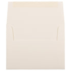 JAM Paper A2 Invitation Envelopes, 4.38 x 5.75, Strathmore Natural White Linen, 1000 Pack (99761B)-Size: A2 (4-3/8" x 5-3/4")