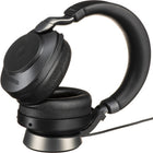 Jabra Evolve2 85, Link 380c, Stereo MS Headset with Stand - Black-Wearing Style: Over-the-Head, Color: Black