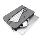 Swiss Gear 15.6" Laptop Sleeve with Carry Handles - Grey-Double carry handles