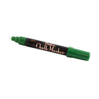 Marvy Uchida Broad-Point Liquid Chalk Markers - Erasable - Dustless - Green - 2 Pack-Marker Tip: Broad Point (6mm)