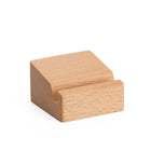 Decent Living Wooden Smart Phone Stand - Beech-Holds all brands of smartphone