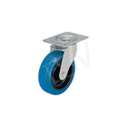 Blickle Hard Rubber Caster, Wheel Diameter: 6-5/16" (160.3375 Mm), Caster Type: Swivel (LE-POEV 160R-SB)-Wheel Diameter: 6-5/16" (160.3375 mm)