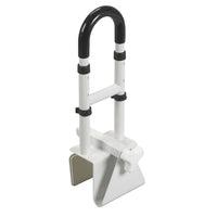 Drive Medical - Rampe de baignoire réglable en hauteur-Blanc, acier