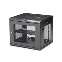 StarTech 9U Wall-Mount Server Rack Cabinet, Up to 20.8" Deep-Save space by wall-mounting your servers or networking equipment