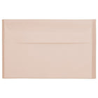 JAM Paper Cello Sleeves, A9, 5 7/16 x 8.63, Peach, 100 Pack (2783142)-Type: cello sleeve