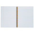 Staples Paperback Notebook - 8" x 10" - 80 Pages - Pastel Abstract-8" x 10"