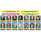 Trend Enterprises Bulletin Board Set, U.s. Presidents, 108 Pack (T-8065)-Mounting: Tack or staple