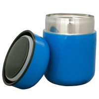 Geo Stainless Steel Vacuum Flasks, 350mL, Blue, 2 Pack-Stainless steel vacuum flask