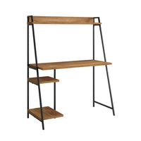 Sauder 43"W North Avenue Desk - Sindoori Mango-Spacious work area for computer, laptop, coffee cup, and more
