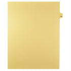 Mark Maker Legal Tabs - Letter Size - Buff - 1/25th cut - 25 tabs per package - 5 packages Pack - Number 155-Buff Single Tabs