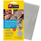 Activa Activ-Wire Mesh, 12" x 24", 1/8" x 1/16" Small Weave-Weave (sm) 1/8" x 1/16", Mesh sheet measures 24" x 12"