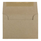 JAM Paper 4bar A1 Envelopes, 3.63 x 5 1/8, Brown Kraft Paper Bag Recycled, 250 Pack (LEKR900SFH)-Blank interior for personalized message