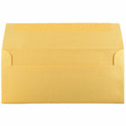 JAM Paper #10 Metallic Business Envelopes - 4.125" x 9.5" - Stardream Gold - 25 Pack-Size: #10 (4.125 x 9.5 inches)