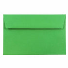 JAM Paper A9 Invitation Envelopes, 5.75 x 8.75, Brite Hue Green Recycled, 1000 Pack (98176B)-Christmas green