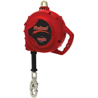 Protecta Rebel Web Self-Retracting Lifelines with Swivel-Snap Hook, 50'-Web lifeline