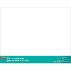 Staples Poster Board - 22" x 28" - White - 10 Pack-Smooth surface works well with paints, markers and adhesives so you can customize your display easily