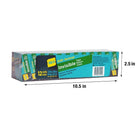 Seal-It Invisible Stationery Tape Refill Rolls 3/4" x 1296", 12 Pack-The tape cuts well on any standard metal blade dispenser or desktop dispenser