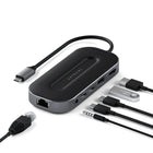 Satechi USB-4 Multiport Adapter with 2.5G Ethernet - Space Grey-2.5x faster than 1Gbps Gigabit Ethernet and backward compatible with 10/100/1000Mbps