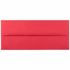 JAM Paper #10 Business Coloured Envelopes - 4.125" x 9.5" - Red Recycled - 50 Pack-Colour: Red Envelopes