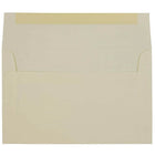 JAM Paper A10 Invitation Envelopes, 6 x 9.5, Strathmore Natural White Laid, 250 Pack (23565H)-Blank interior for personalized message
