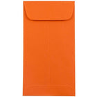 JAM Paper #7 Coin Envelopes, 3 3/8 x 6, Brite Hue Orange Recycled, 500 Pack-Coin Envelopes