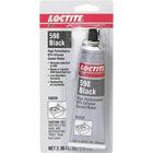 Loctite 598 High Performance Rtv Silicone Gasket Maker, Tube, 124 G., Black - 5 Pack-Colour: Black