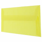 JAM Paper #10 Enveloppes en vélin translucide d'affaires - 4,125" x 9,5" - Jaune primaire - Paquet de 25-Taille : #10 (4,13 x 9,5 pouces)