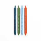 Poppin Work Happy Pens - Assorted Colours - 4 Pack-Retractable Gel Luxe Pens