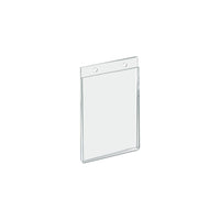 Azar Acrylic Vertical/Portrait Wall Hanging Frame - 4" W x 6" H - Clear - 10 Pack-Sold in Packs of: 10