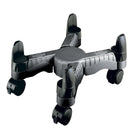 DAC MP-64-BLK Scissors-Style Mobile CPU Tower Stand with Wheels - Black-Adjustable width from 4" To 10"