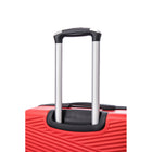 TOSCANO INTRECCIARE 20" Hardside Carry On Luggage - Vermred-Deluxe Interior