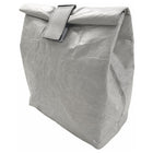 Cathay Importers Eco-Friendly Reusable Paper Lunch Bag, Grey (EC-21-0063)-Strong, durable Tyvek  and high quality paper material
