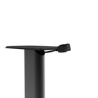 Kanto SP26PL 26" Tall Bookshelf Speaker Floor Stands, Black-Foam padding helps to reduce vibrations and improve overall sound quality